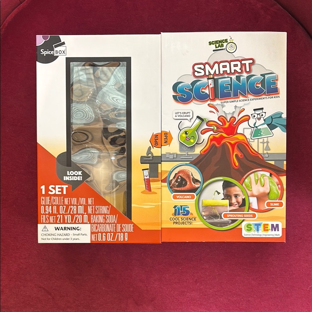 Smart Science Kit - Vibrant Orange and White